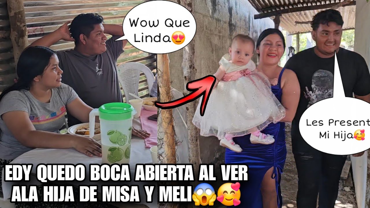 EDY y DAYSI Conocieron Ala Hija De MELI y MISA Por Primera Vez😍😱Asi De Lindos Salieron A Recibirlos🫢