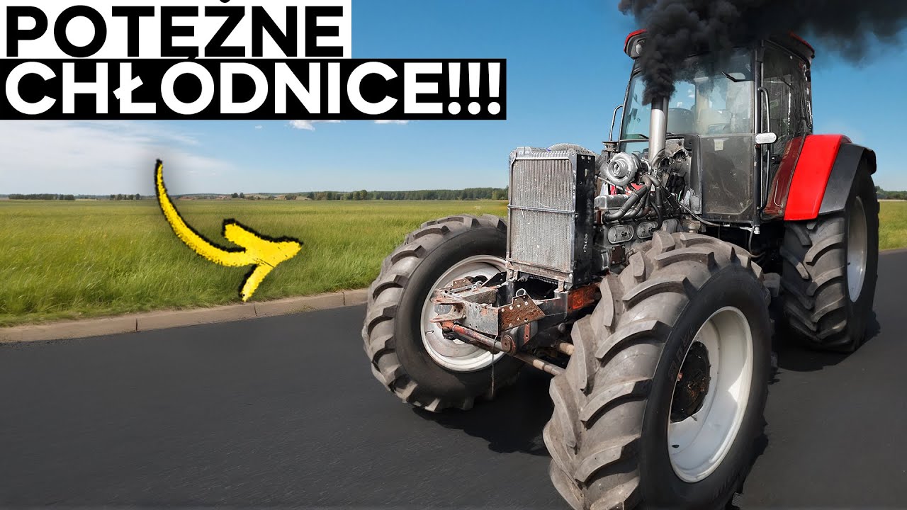 URSUS 300 Koni - Potężna CHŁODNICA i Wielki INTERCOOLER !!