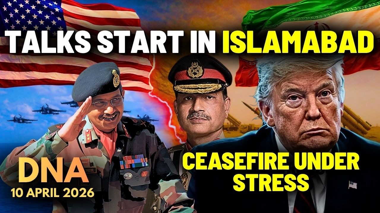 Talks Start in Islamabad | Ceasefire under Stress | DNA 10 April 2026  #iranwar #iran #israel