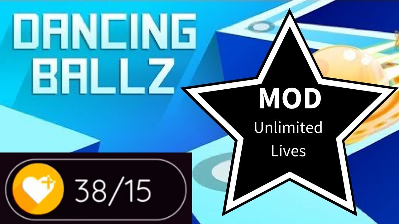 Dancing Ballz: Music Line MOD | Unlimited Lives | Latest Version
