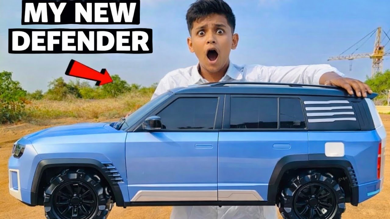 RC Defender Car Extreme Test 💥 Unboxing, Off-Road, Towing & Crash Test 😱😄👻  #viral #comedy #shorts 