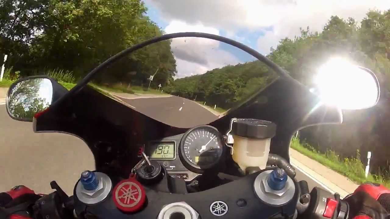 Yamaha R1 RN01 Go Pro 2012