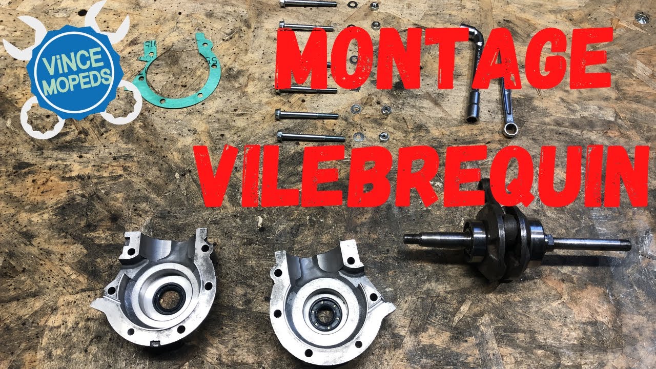 Episode 9 : Montage vilebrequin - PEUGEOT 103 -