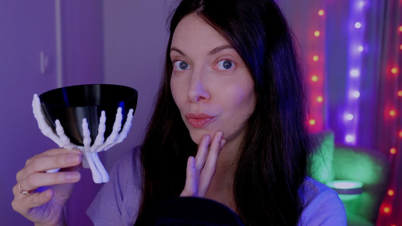 ASMR | Unboxing dulces de halloween NO EATING