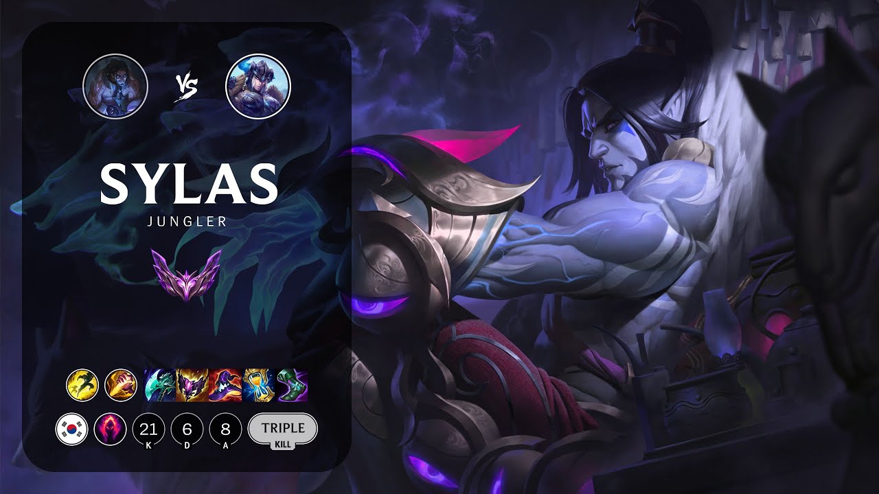 Sylas Jungle vs Sejuani - KR Master Patch 13.24