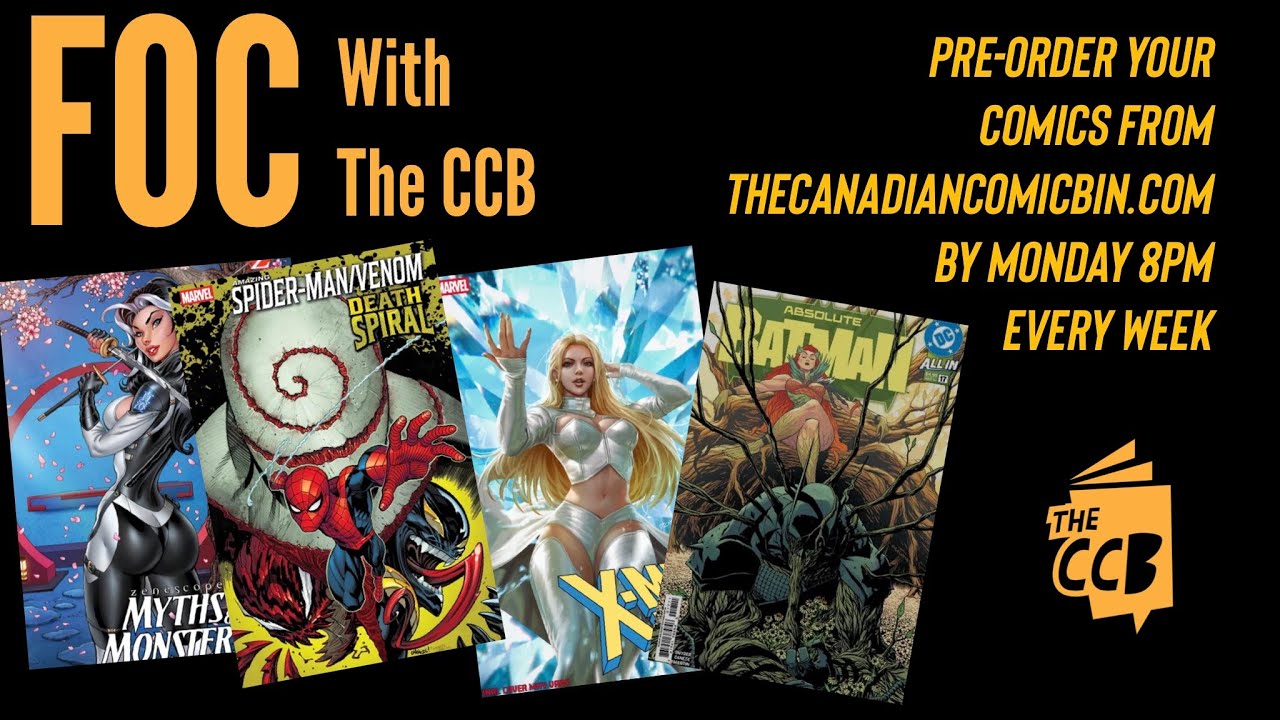 Comic Book FOC WITH THE CCB Jan 24, 2026