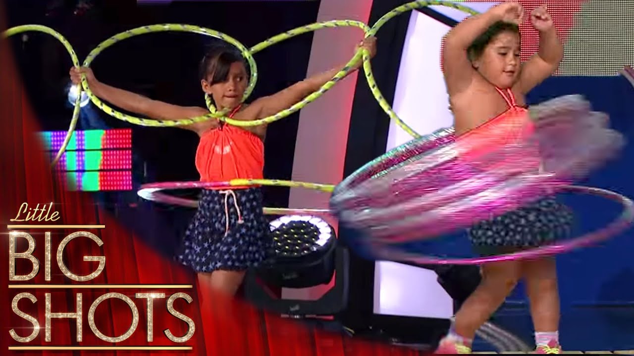 Hula Hooping Sisters Ana María & Valery | Little Big Shots