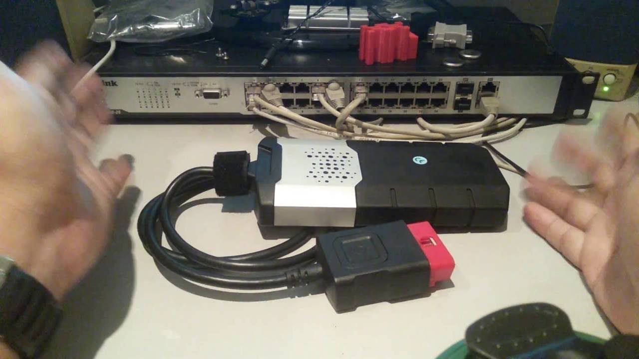 Китайский клон - Delphi DS150E с aliexpress