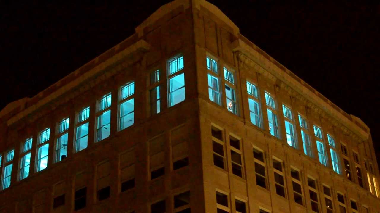 Dallas Wedding Venue - Room on Main Uplighting from Streetview