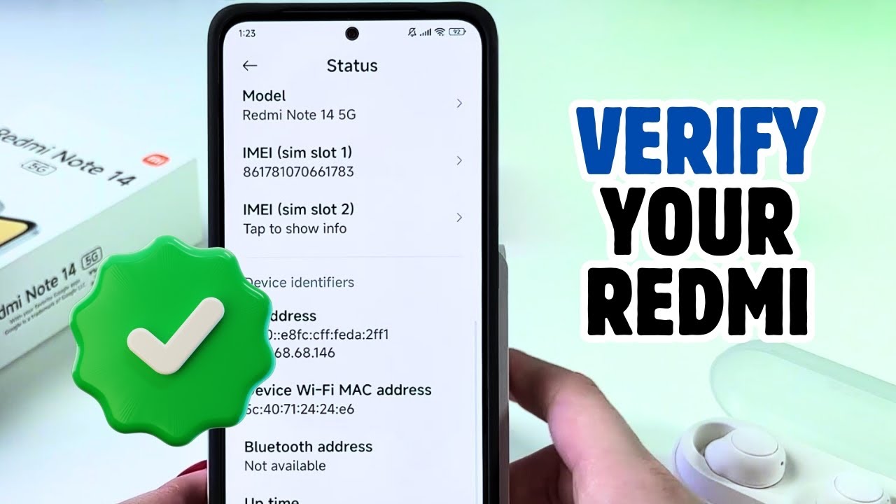 Как проверить подлинность Redmi Note 14 5G или подделку