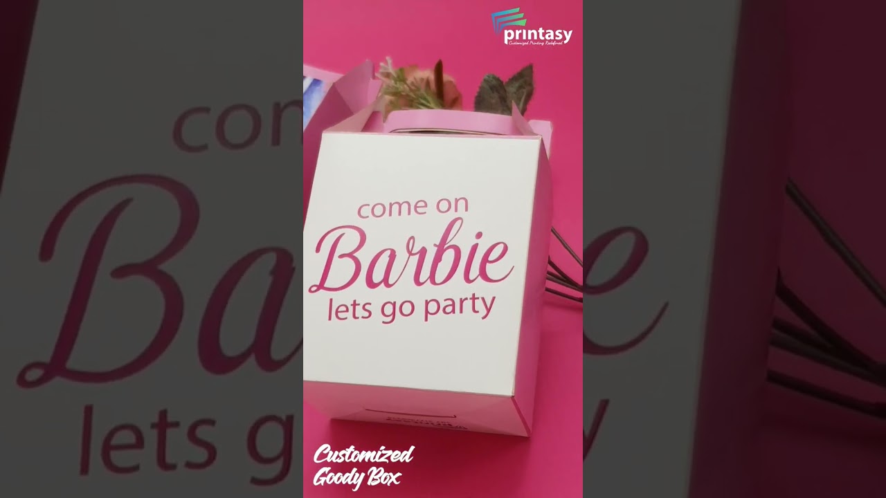 Customized Goody Box.