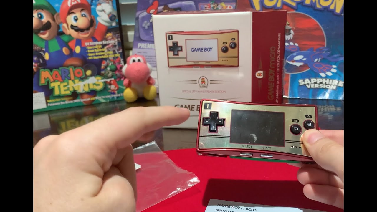 Nintendo Oddities Episode 2: Gameboy Micro (with Gameboy Micro Special Edition Unboxing)