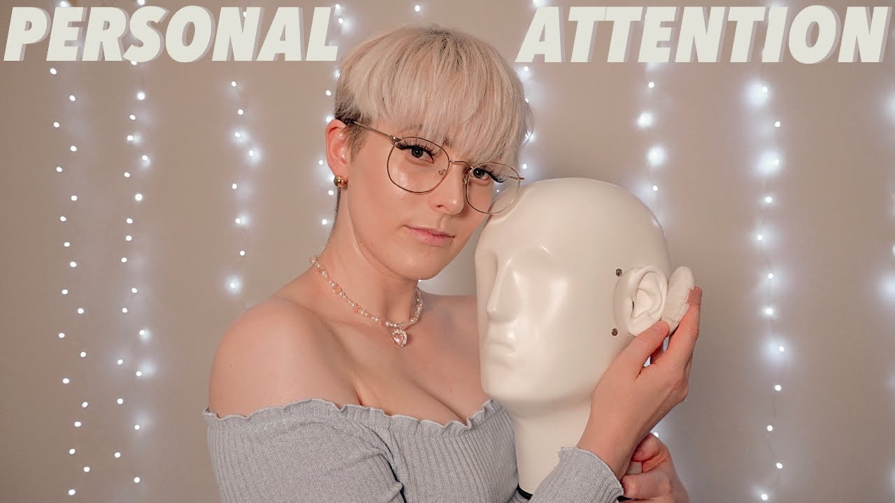 [ASMR] Helping You To Sleep 😴 Personal Attention (face & ear massage)