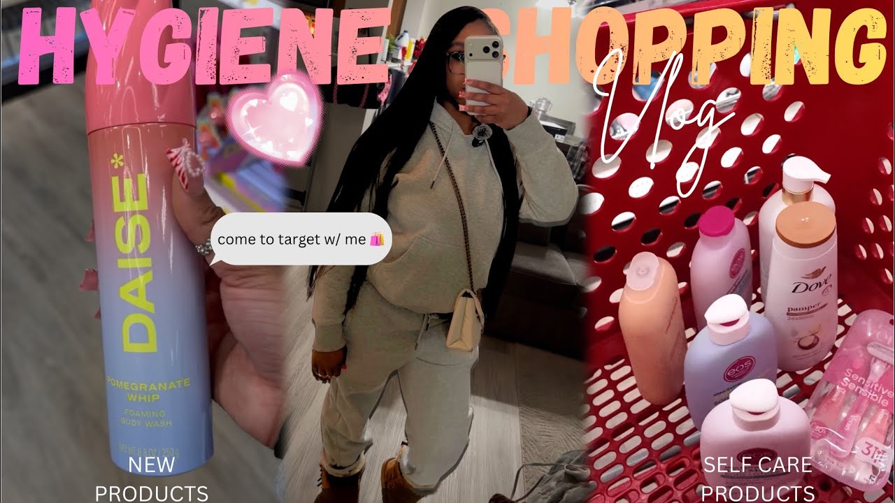 target hygiene shopping🛍️🫧🎀new products + reup’s