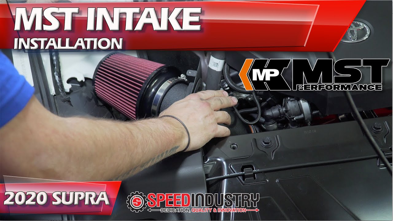 GR Supra MST Intake install and sound clips