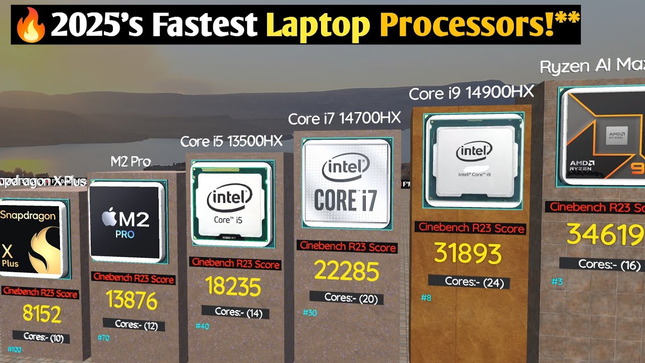 🔥Top 100 Most Powerful Laptop processor in 2025 – Don’t Buy Before Watching This👀