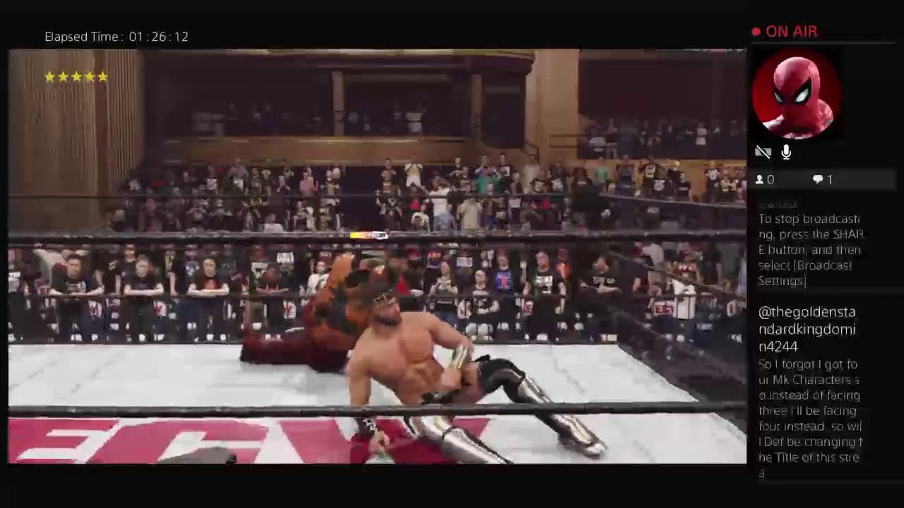 WWE 2k24 Freeplay 3 Facing MK characters