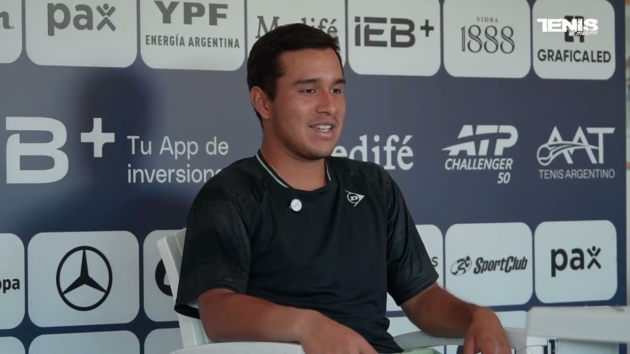 #ATPChallenger 🇦🇷 | ¡Entrevista a Bueno en Tigre I!🎾