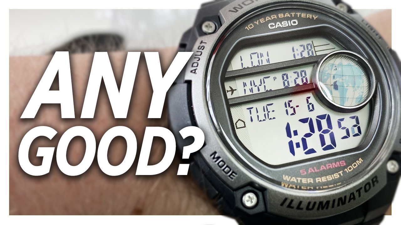 #CASIO AE3000W (AE-3000W-1AVEF) Digital Watch Review - Is it any good?