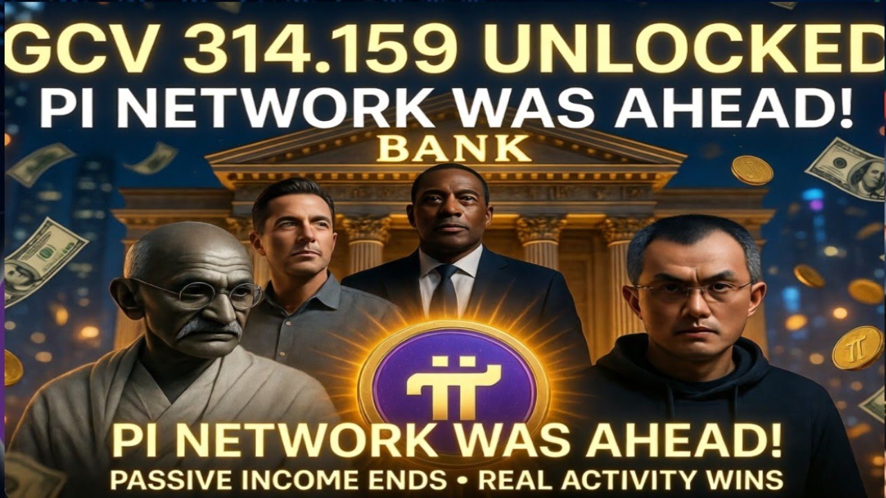 &lrm;BREAKING NEWS PI NETWORK GO AHEAD GCV 314K REAL PRICE UNLOCKED WHAT YOU NEED TO KNOW
