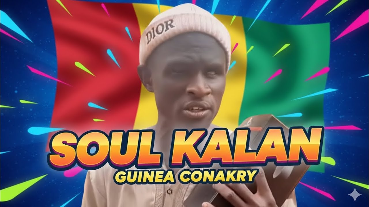 Soul Kalan is a Guinean Artist his blindness didn't stop him from doing his music #promotion #224 