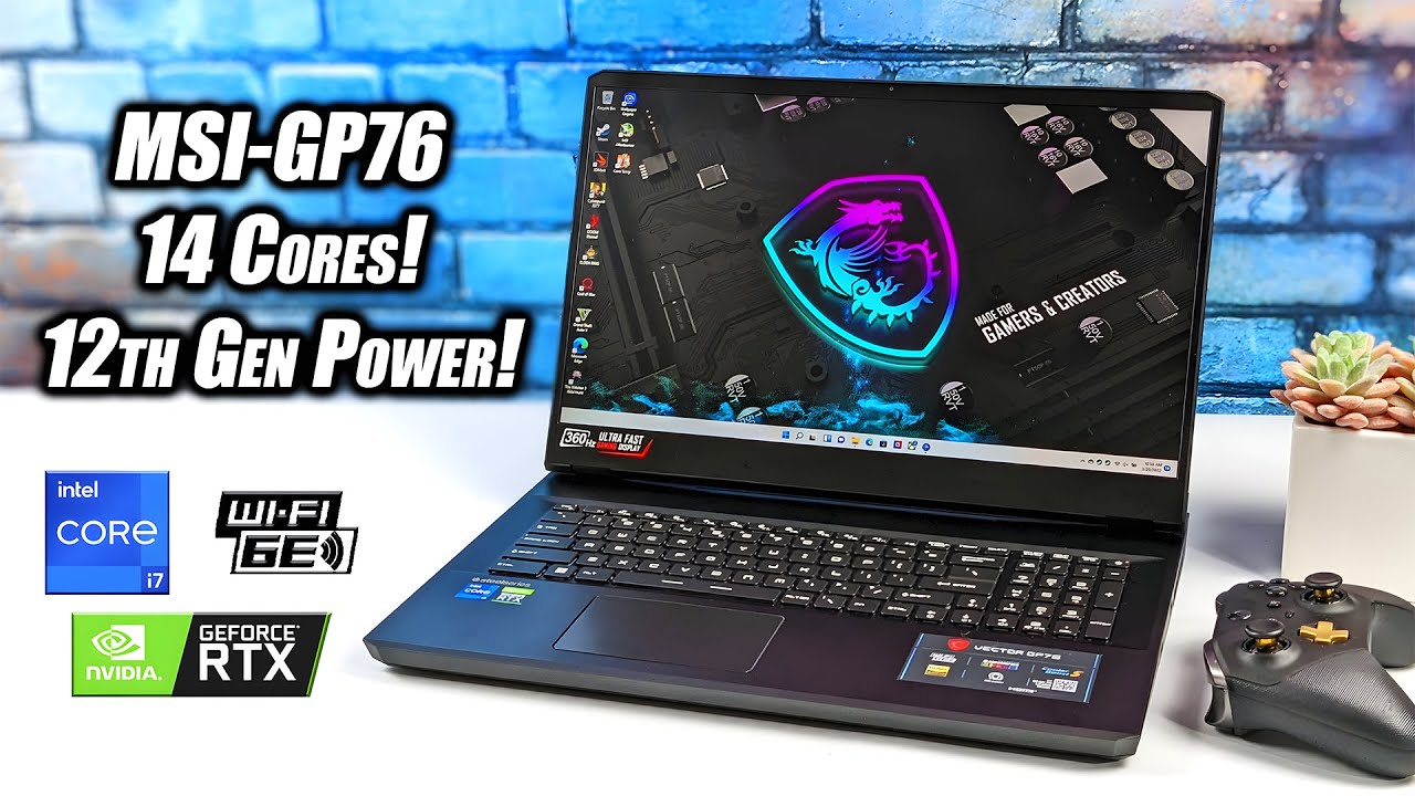 14 Cores Of Fast 12Th Gen Intel Power! MSI GP76 Hands-On Review
