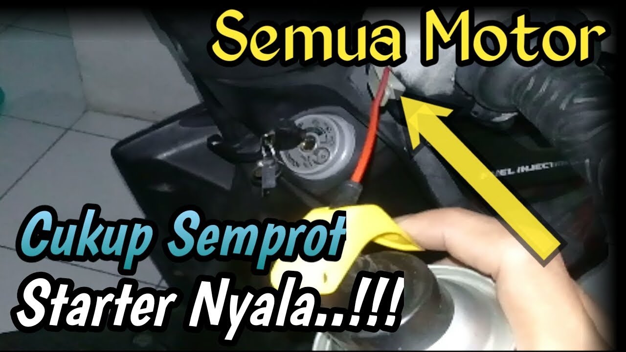 Starter Mio M3 Mati || Cara Menghidupkan Paling Mudah