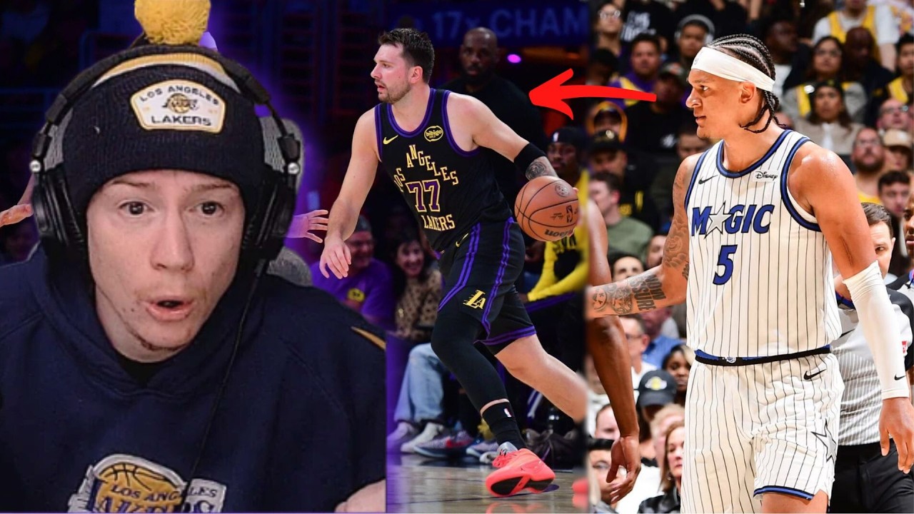 NO WAY... Reacting to Lakers vs Magic!