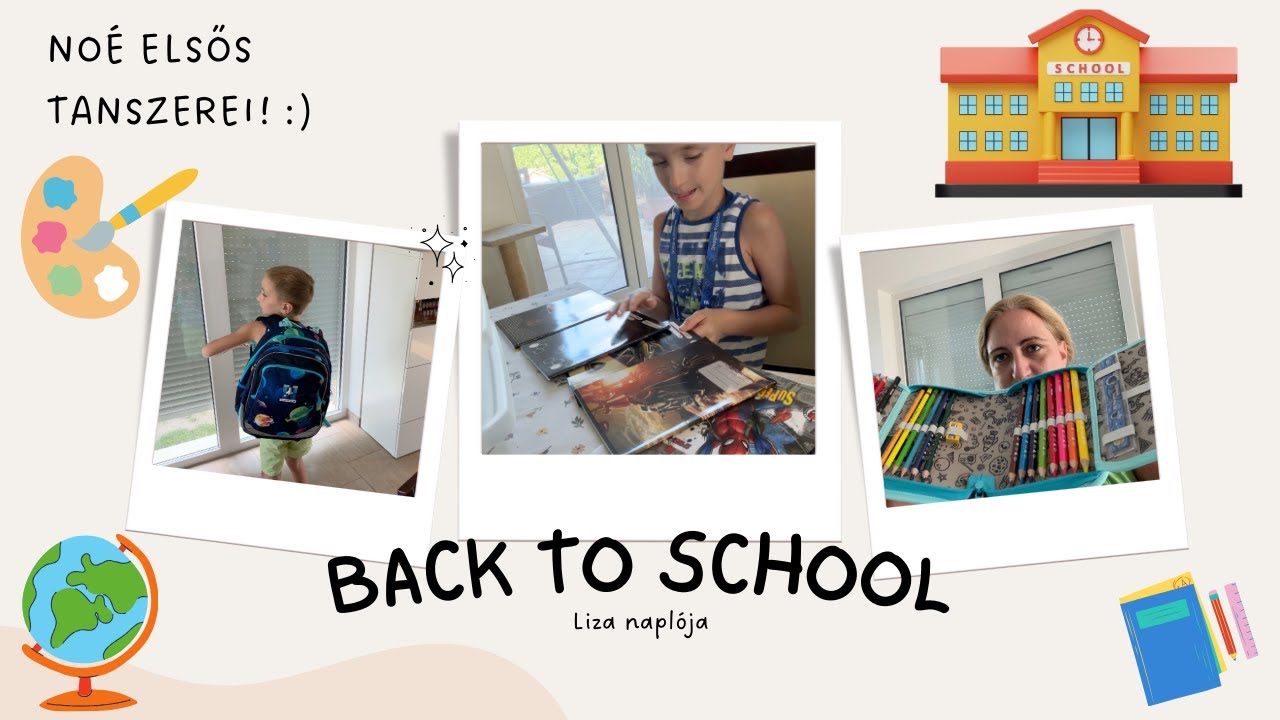 📚 BACK TO (START) SCHOOL 2024 - Rakjuk össze Noé elsős tanszereit! ✏️✂️📏