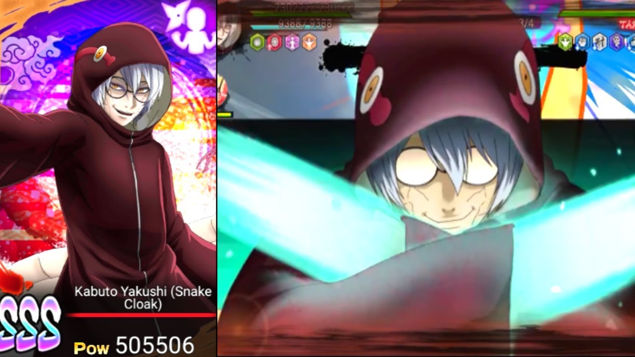 NxB NV: Kabuto (Snake Cloak) EX-Kit Showcase Attack Mission Gameplay