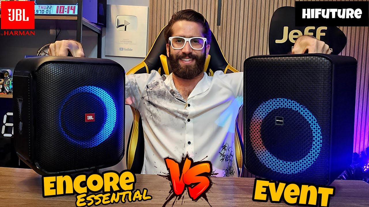 JBL PARTYBOX ENCORE ESSENTIAL 100W  Vs HIFUTURE EVENT 80W: Qual é a melhor Caixa de som?