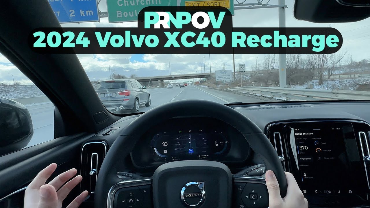 PRNPOV 2024 Volvo XC40 Recharge Ultimate RWD POV Tour & Обзор