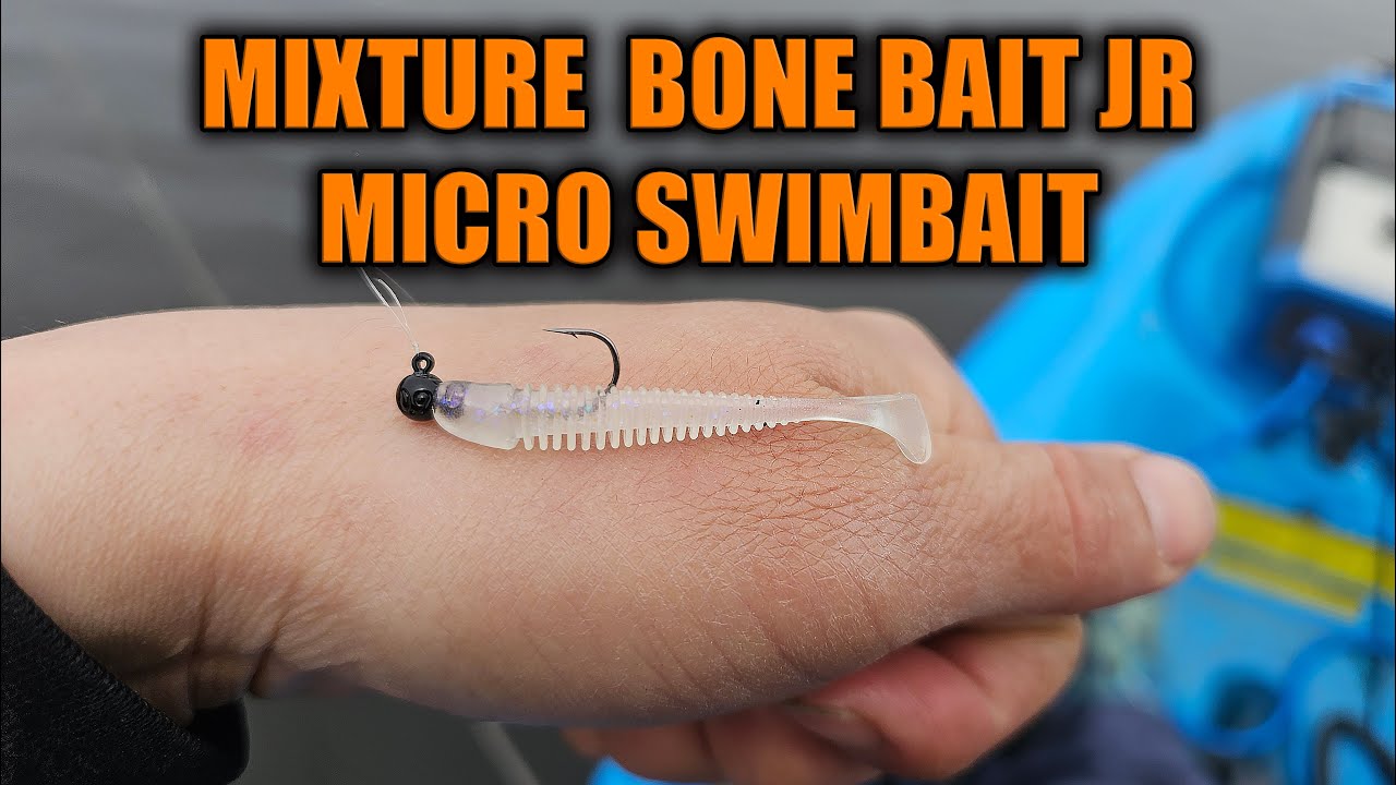 Fishing Jackson Mixture Bone Bait Jr Micro Swimbait on BFS
