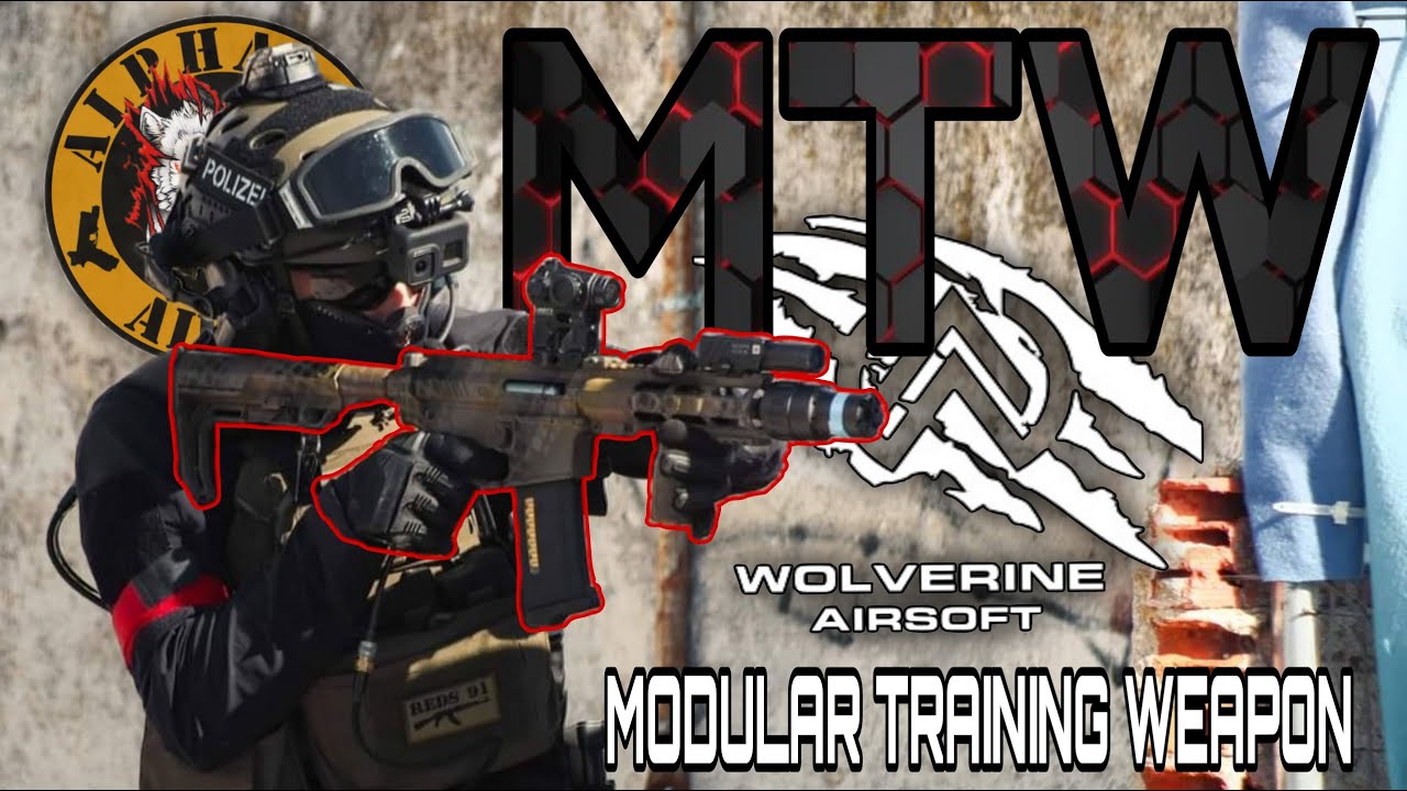 MTW WOLVERINE (MODULAR TRAINING WEAPON) #airsoft  #foryou #airsoftguns #gameplay