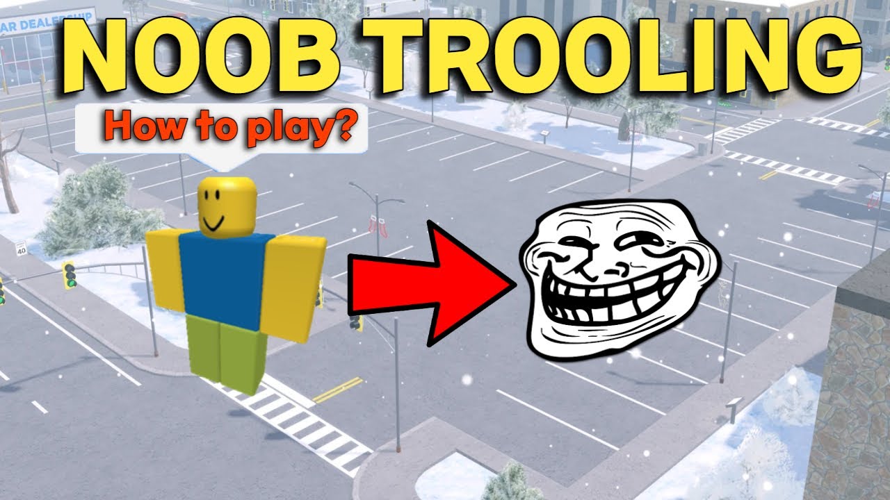 Trolling As A NOOB In Private Server! (ERLC ROBLOX)