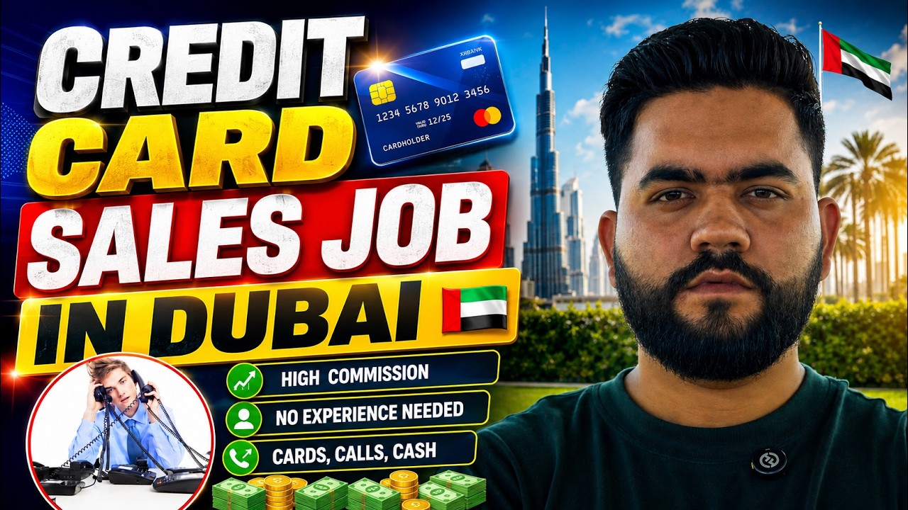 Credit Card Sales Job in Dubai 🇦🇪 | Salary, Targets & Full Reality (2026)