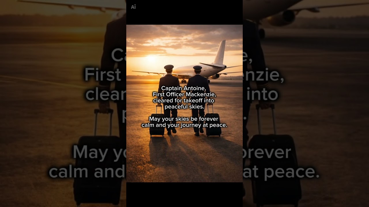 Air Canada Pilots Captain Antoine Forest First Officer Mackenzie Gunther🕊️