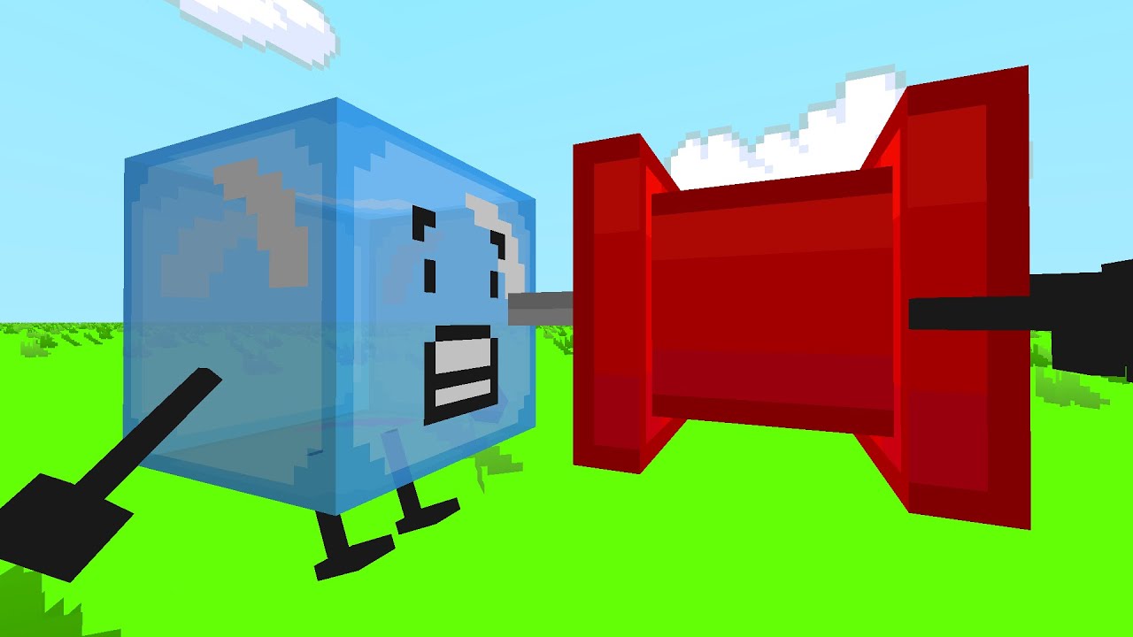 BFDI 1 But It's Awfully Made in Minecraft
