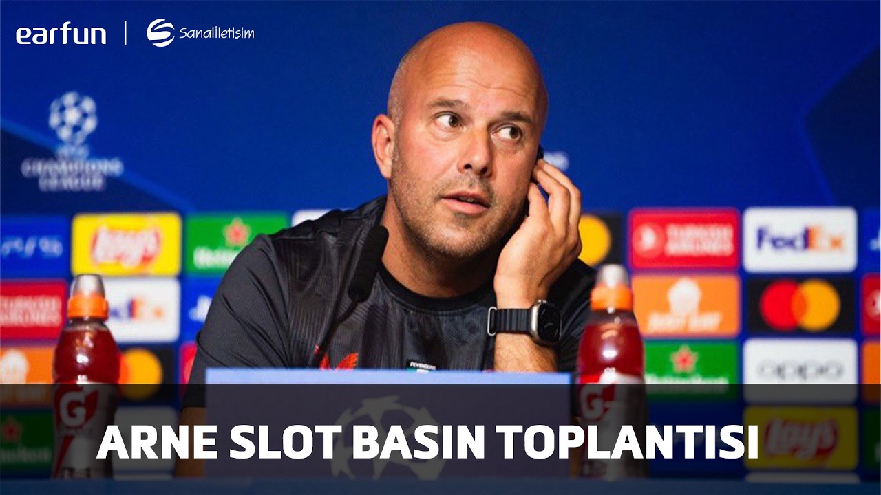 Liverpool Teknik Direkt&ouml;r&uuml; Arne Slot Basın Toplantısı D&uuml;zenliyor
