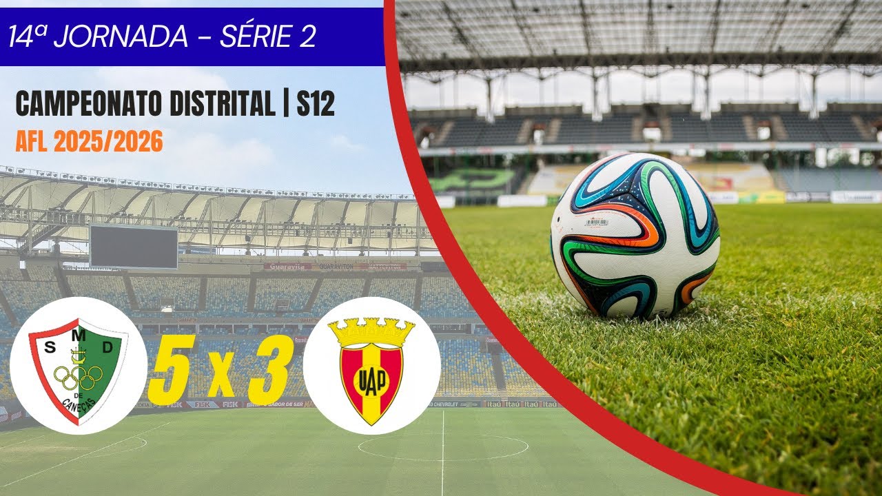 SMD Caneças vs UA Povoense | Campeonato Distrital de Lisboa Sub-12 2025/2026 | Série 2