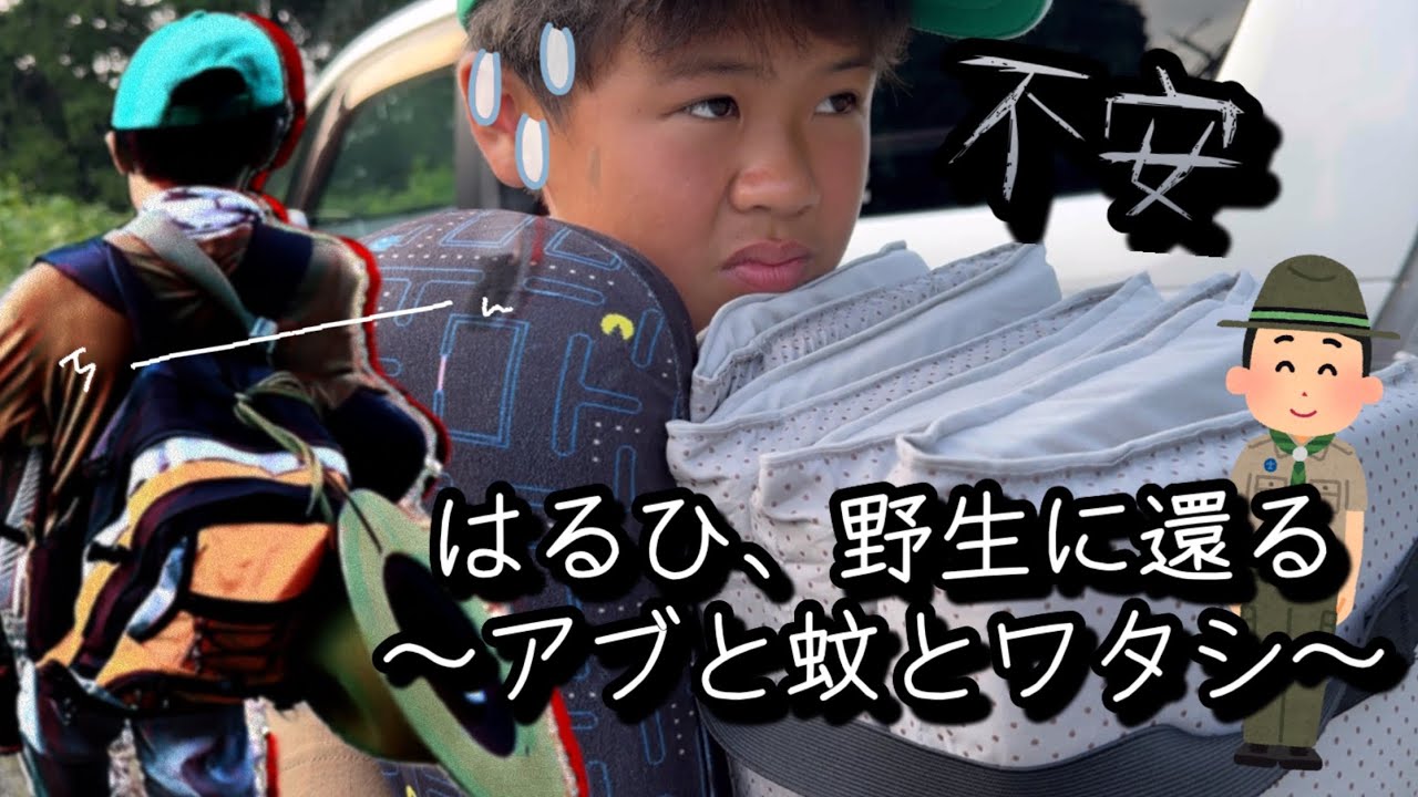 【野外活動】2回目のボーイスカウトの活動は野営テントで野外活動！！虫が怖い、暗いのやだ、友達まだいない、好き嫌いが多いお兄ちゃんの行く末は…！？