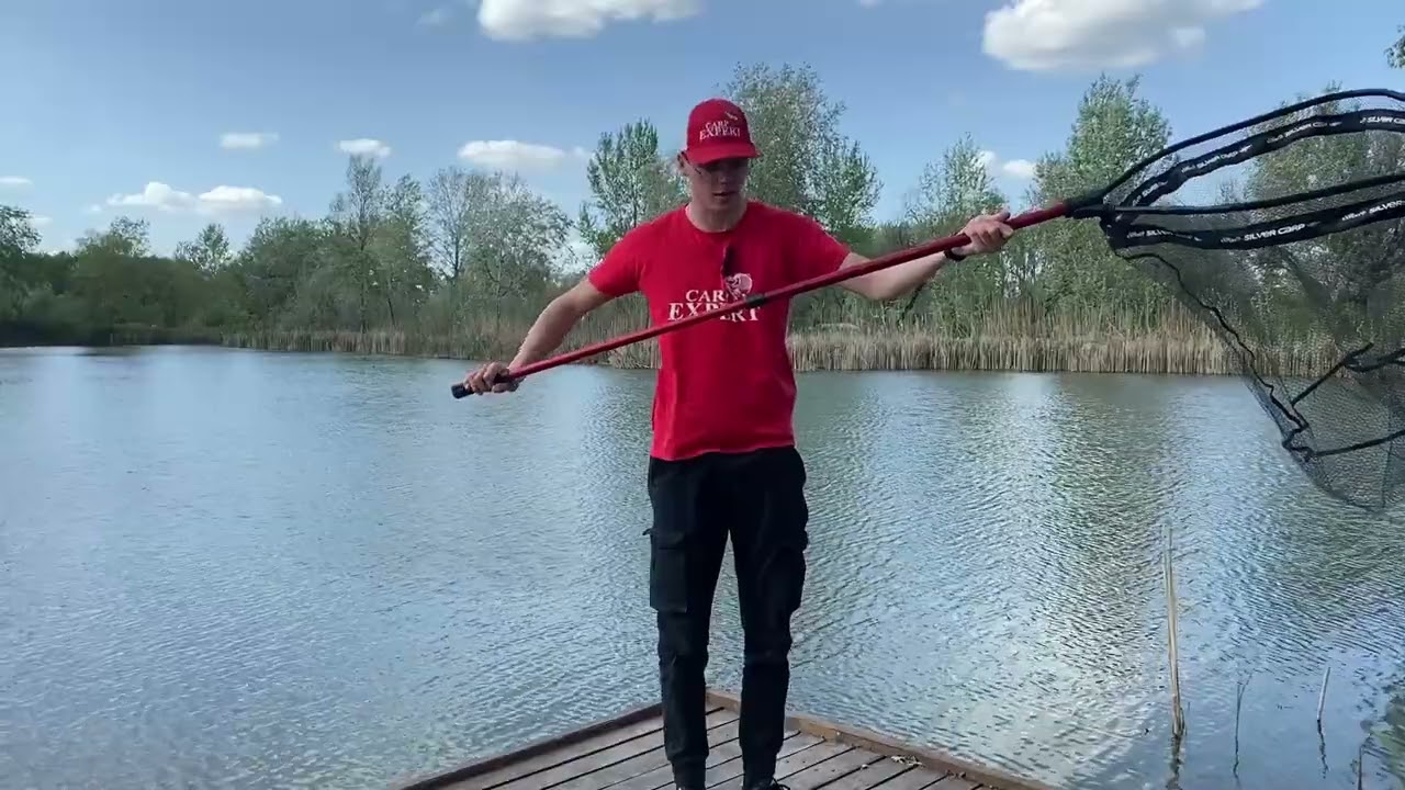 Carp Expert Silver Carp Összecsukható nagyméretű merítő