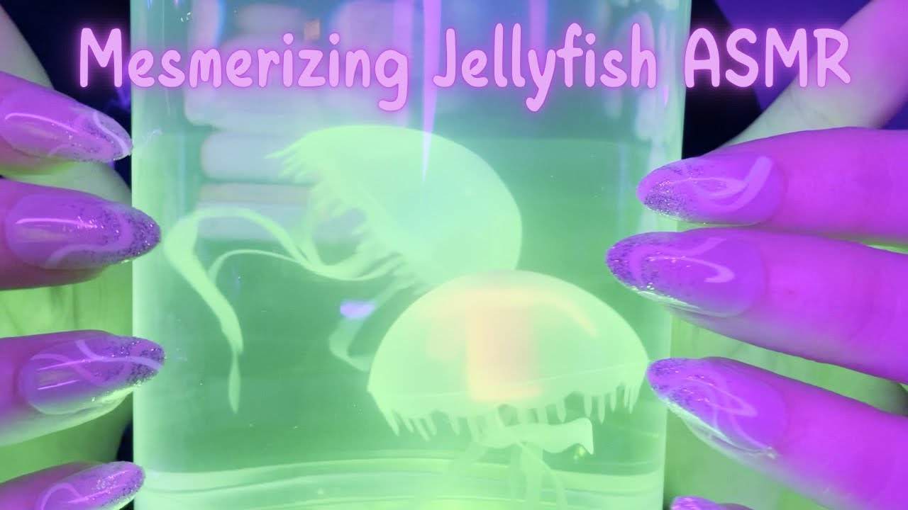 Visual ASMR 🪼 Mesmerizing Jellyfish ~ Guided Relaxation + Mouth Sounds
