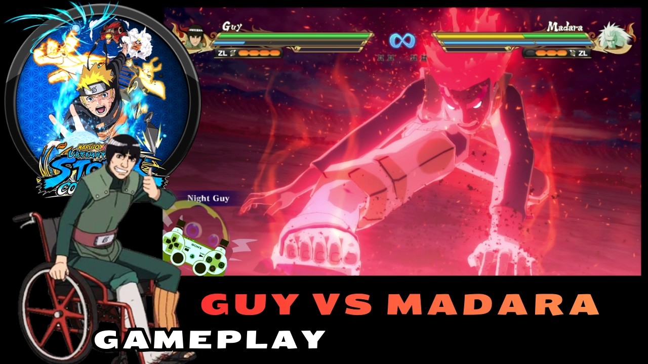 Guy vs Madara - NARUTO X BORUTO Ultimate Ninja STORM CONNECTIONS (Nintendo Switch Games)