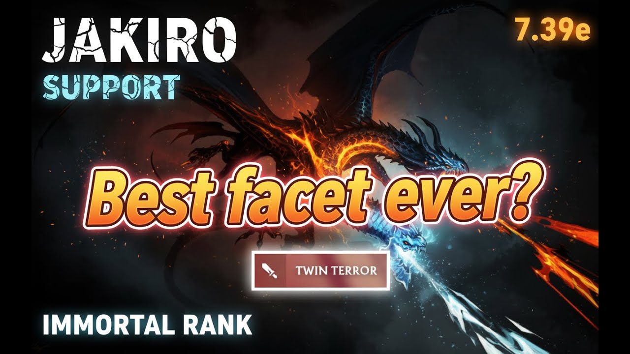 Is Twin Terror the best facet ever?! Immortal Ranked Match (Dota 2 7.39e)
