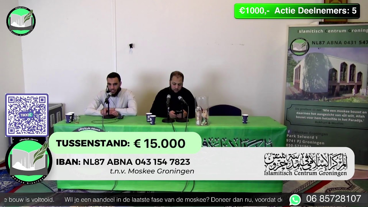 Moskee Groningen 10 daagse Benefiet