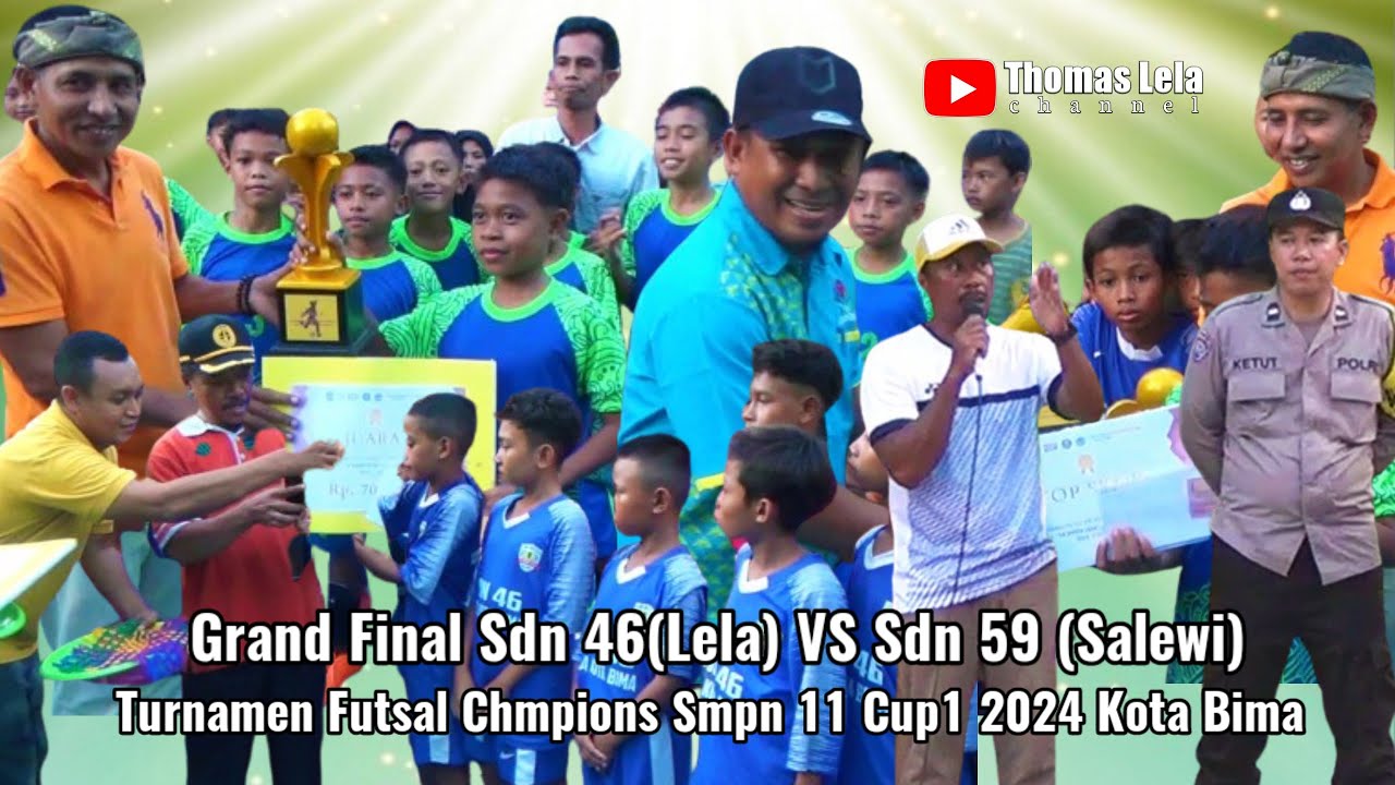 Grand Final Sdn 46 (Lela) Vs Sdn 59 (Salewi) || Sekaligus Penyerahan Hadiah.