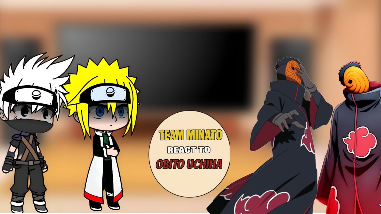 TEAM Minato React To Obito future // [ one shot ]