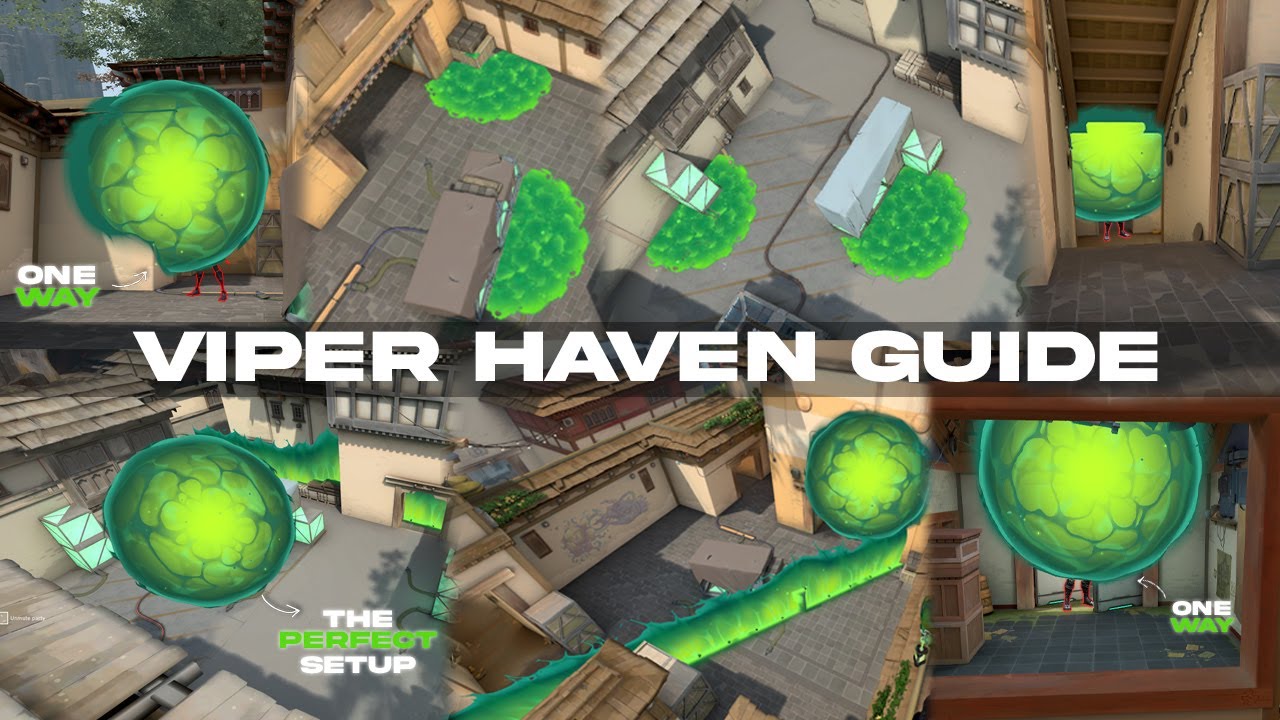 Viper Lineups Haven - Valorant Guide *NEW* 2024