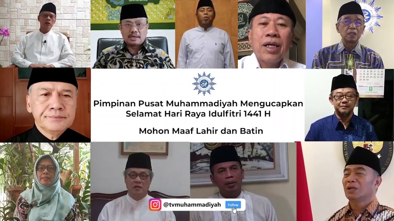 Takbir Idulfitri 1441 H Pimpinan Pusat Muhammadiyah